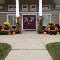 Stewart Terrace Fall Decoration HL