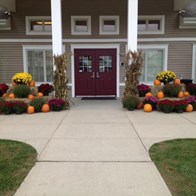 Stewart Terrace Fall Decoration